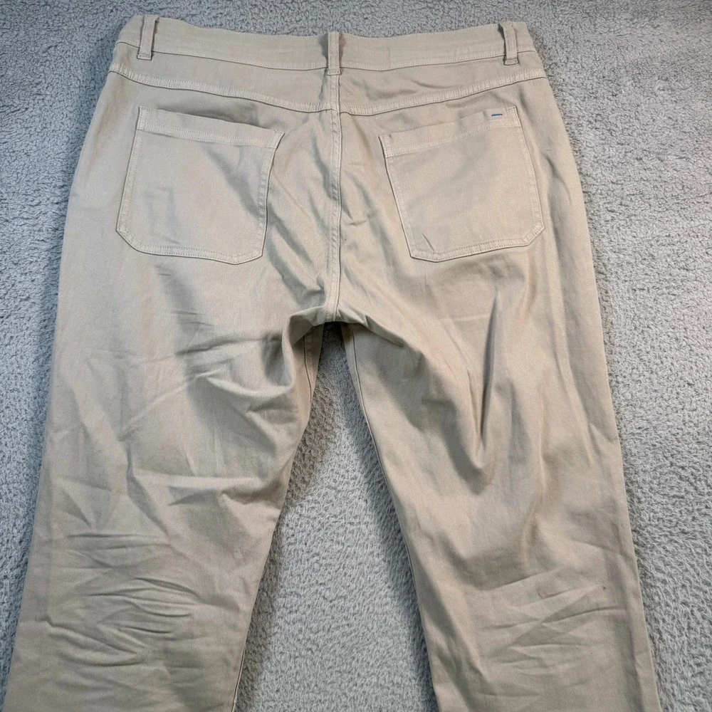 Mugsy Beachwoods Men Khaki Tan Utility Carpenter Chino Pants 35x32 TWDWP2